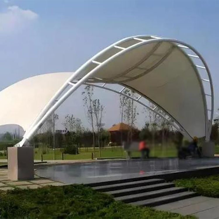 英山县膜结构景观棚